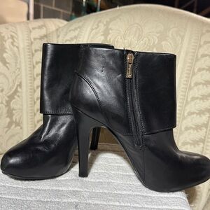 Jessica Simpson Classic Black Heeled Boots